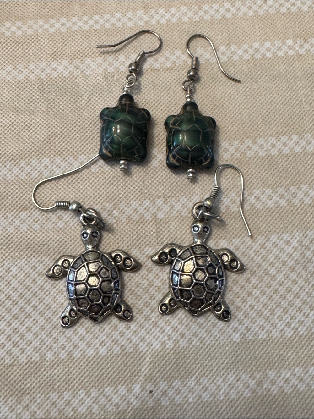 Turtle Dangle Earrings